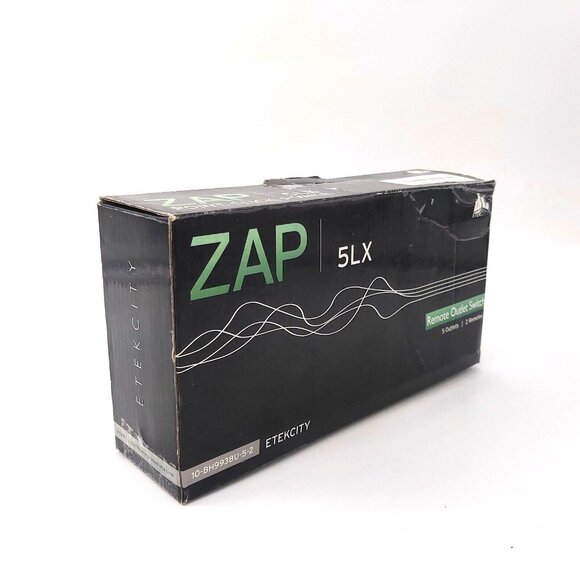 Etekcity ZAP Remote Outlet Switches-Set of 5 With 1 Remote-Model 10-BH9938U - Picture 11 of 12
